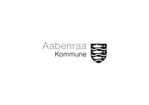 Aabenraa Kommune logo sort graa