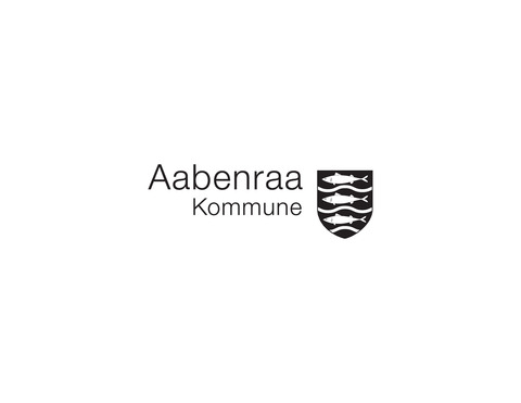 Aabenraa Kommune logo sort