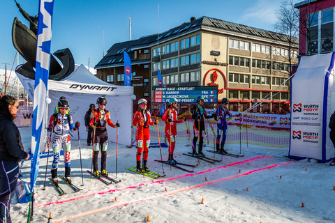 Tatjana Paller (DAV Tölz) Start_Sprint Weltcup Tromsø_15.04.2023