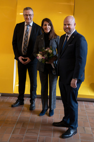 Jacob Jensen, HRH Princess Marie of Denmark and Peter Kullgren