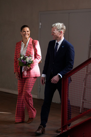 HRH The Crown Princess Victoria of Sweden and Torfi Jóhannesson