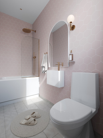 5218 Dusky Pink M71 Bathroom 17 2
