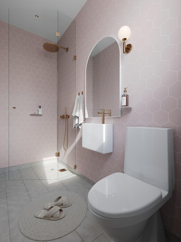 5218 Dusky Pink M71 Bathroom 16 2