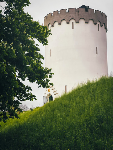 Det hvide vandtårn. Foto   VisitFredericia
