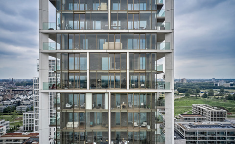 12 Residential Tower Antwerp Photo by Bee fly