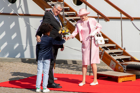 Dronningens modtagelse i Sønderborg 18.7.23 0187