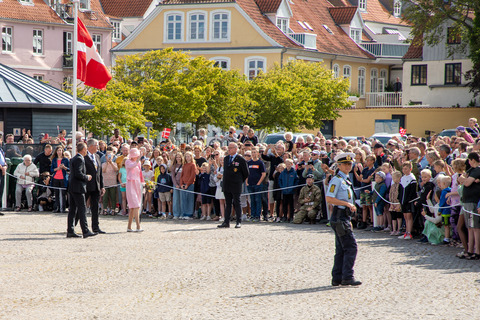 Dronningens modtagelse i Sønderborg 18.7.23 0238