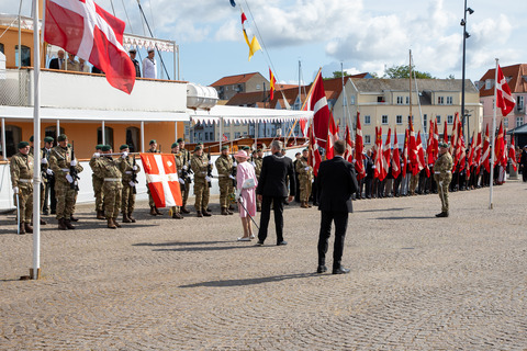 Dronningens modtagelse i Sønderborg 18.7.23 0224