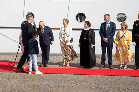 Dronningens modtagelse i Sønderborg 18.7.23 0218
