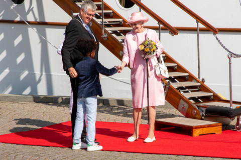Dronningens modtagelse i Sønderborg 18.7.23 0193