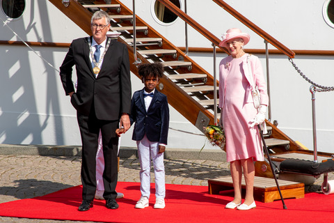 Dronningens modtagelse i Sønderborg 18.7.23 0209