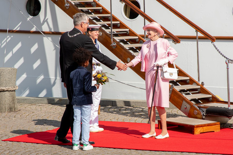 Dronningens modtagelse i Sønderborg 18.7.23 0184