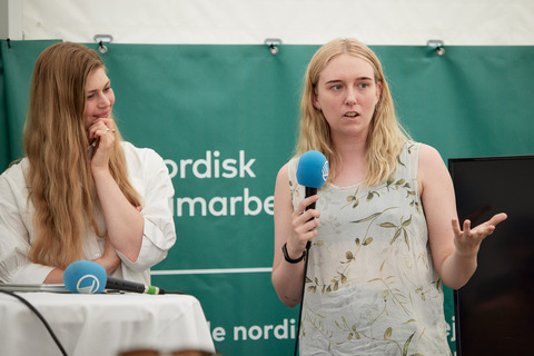 Tanja Gotthardsen and Ýr Jóhannesdóttir