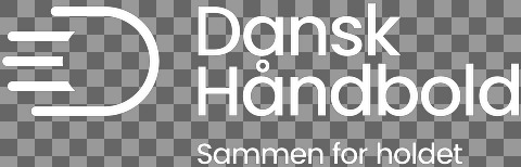 DanskHaandbold Logo Primaer mTagline Hvid