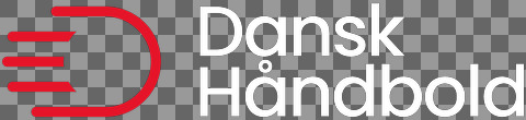 DanskHaandbold Logo Primaer RoedHvid