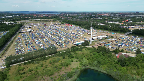 Camping Area at RF23 (Drone footage)