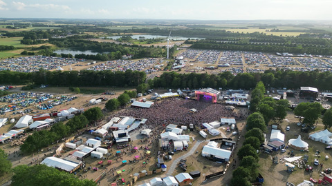 Stages at RF23 (Drone Footage)