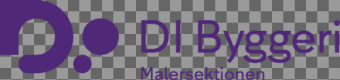 Malersektionen logo 2023 Mørk lilla CMYK