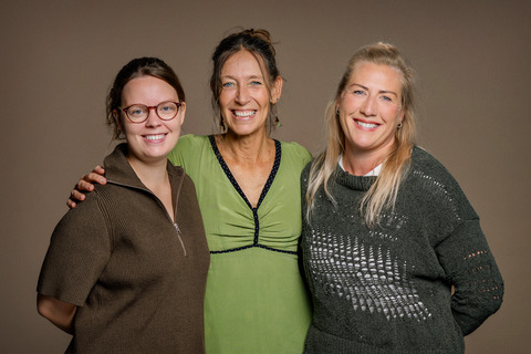 Maria Mac Dallan, Edda Hrönn og Sofie Louise Dam, foto Simon Knudsen