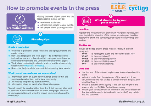 04 How to promote events in the press