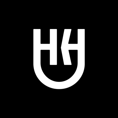 horsens logo symbol white on black