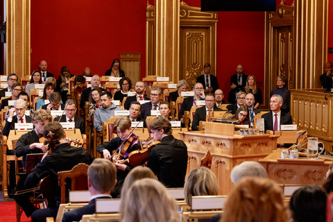 Opening concert in Stortingssalen