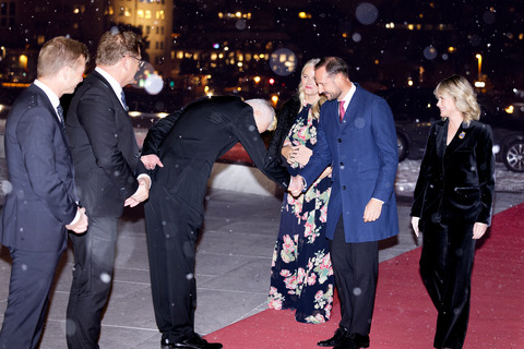 Crown Princess of Norway Mette-Marit, Crown Prince of Norway Haakon and Anne Lindboe