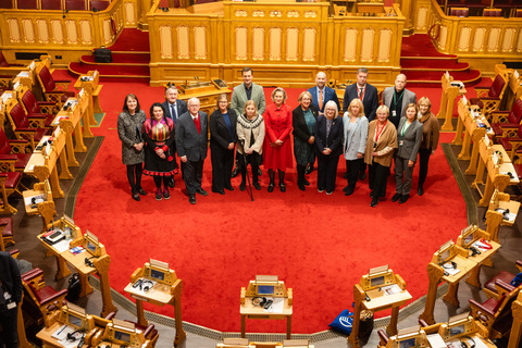 International speakers in Stortinget