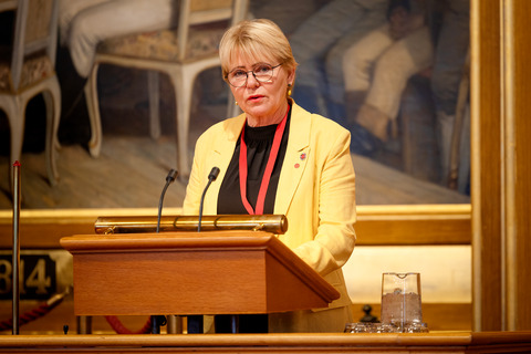 Vice President of the Nordic Council, Oddný G. Harðardóttir