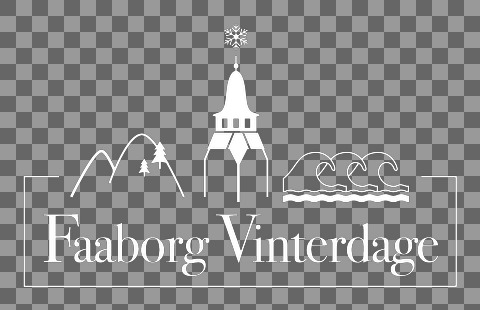 Faaborg Vinterdage logo Hvid