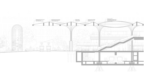 ŠŤASTNÝ HLAVAK Henning Larsen Architects Section BB Detail