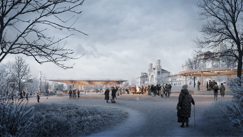 ŠŤASTNÝ HLAVAK Henning Larsen Architects Culture Zone Copyright by Vivid Vision