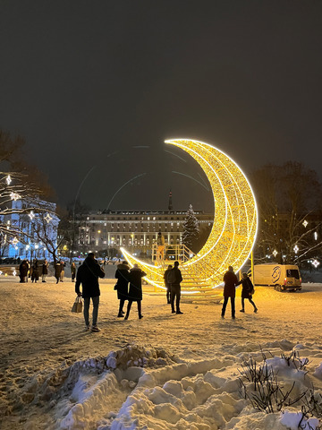 Riga in winter 2022, Latvia