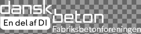 Dansk Beton Fabriksbetonforening logo En del af DI HVID