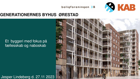 KAB_Cufadan_Nabomøde i Ørestad 27-11-2023