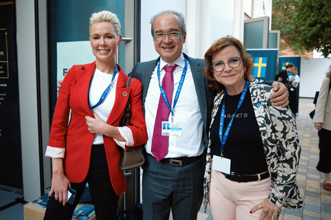 Dr. Gunhild Stordalen, Stefanos Fotiou and Karen Ellemann