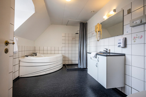 Badeværelset Dronninge Suiten Tønderhus