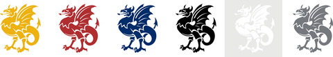 Bornholms Regionskommune logo - Flere farver