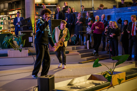 Makosir performing at 50th Anniversay, Nordic Innovation