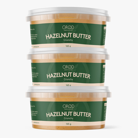 hazelnut butter 165g 3 pack