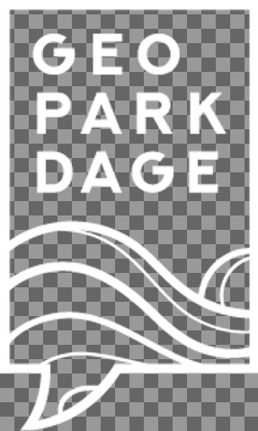 GeoparkDage logo hvid rgb stor