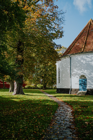 Efterår ved Ærøskøbing Kirke