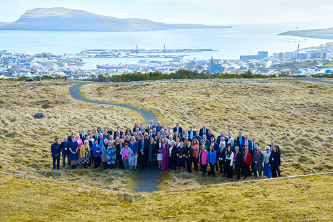 Participants at Nordic Council Theme Session at Torshavn, Faroe Islands, 2024