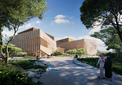Henning Larsen, Jeddah Opera House Exterior 1 by Vivid Vision