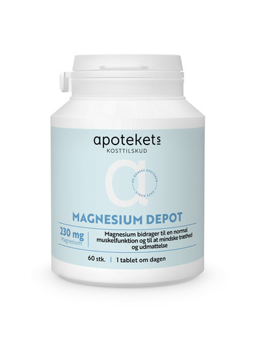 222280 Apotekets Magnesium Depot 230 mg 60 stk