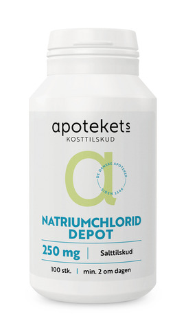 226343 Apotekets Natriumchlorid Depot 250 mg 100 stk